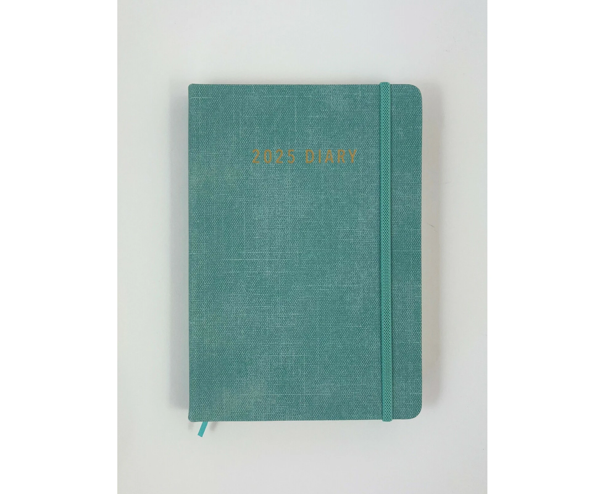 2025 Diary Contempo A5 Day to Page Aqua, Ozcorp D837