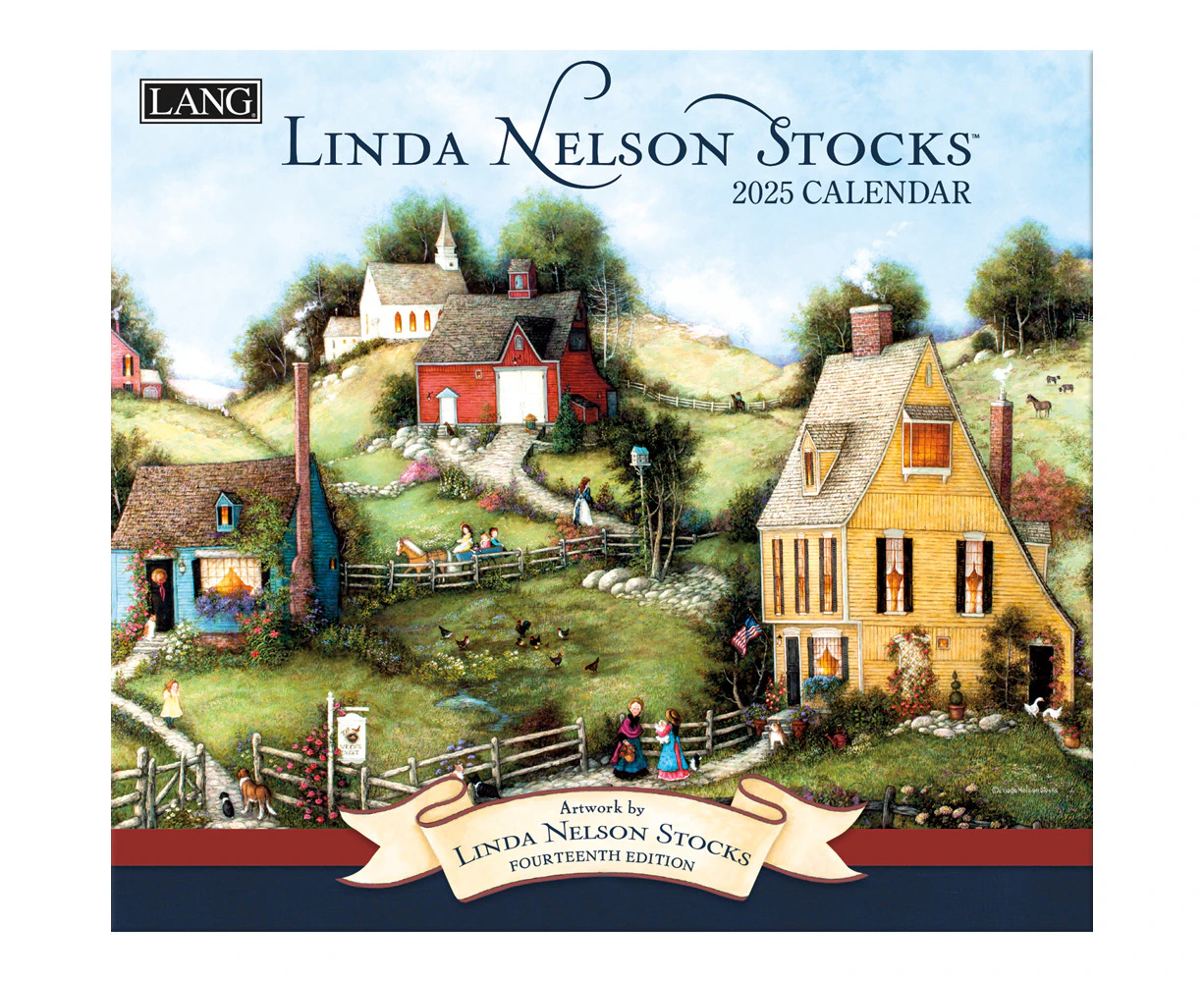 Lang 2025 Calendar Linda Nelson Stocks Calender Fits Wall Frame