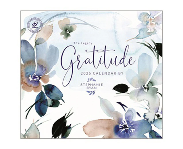 Legacy 2025 Calendar Gratitude Calender Fits Wall Frame