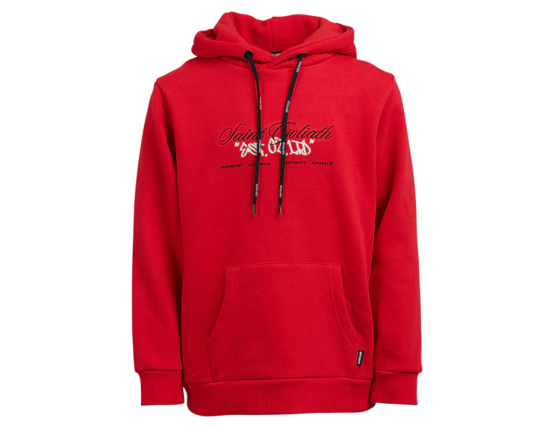 St. Goliath Men's Stadium Hoodie - Red