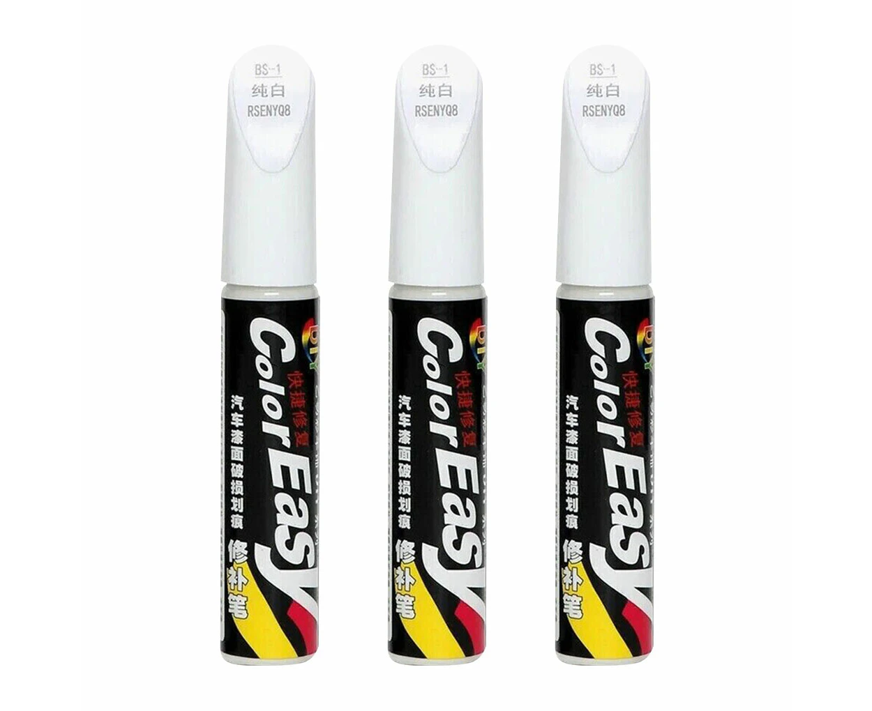 Touch Up Paint for Cars,Car Paint Scratch Repair, Two-In-One Car Touch Up Paint Fill Paint Pen-3PCS,White