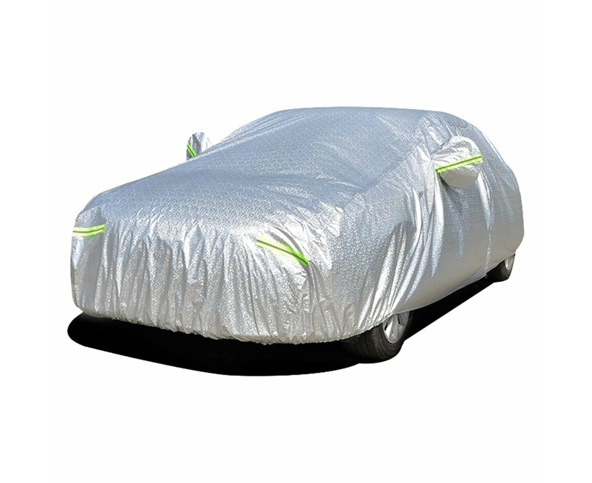 Waterproof Universal Size Car Cover 6 Layer Aluminum UV Dust Hail Resistant YXXL