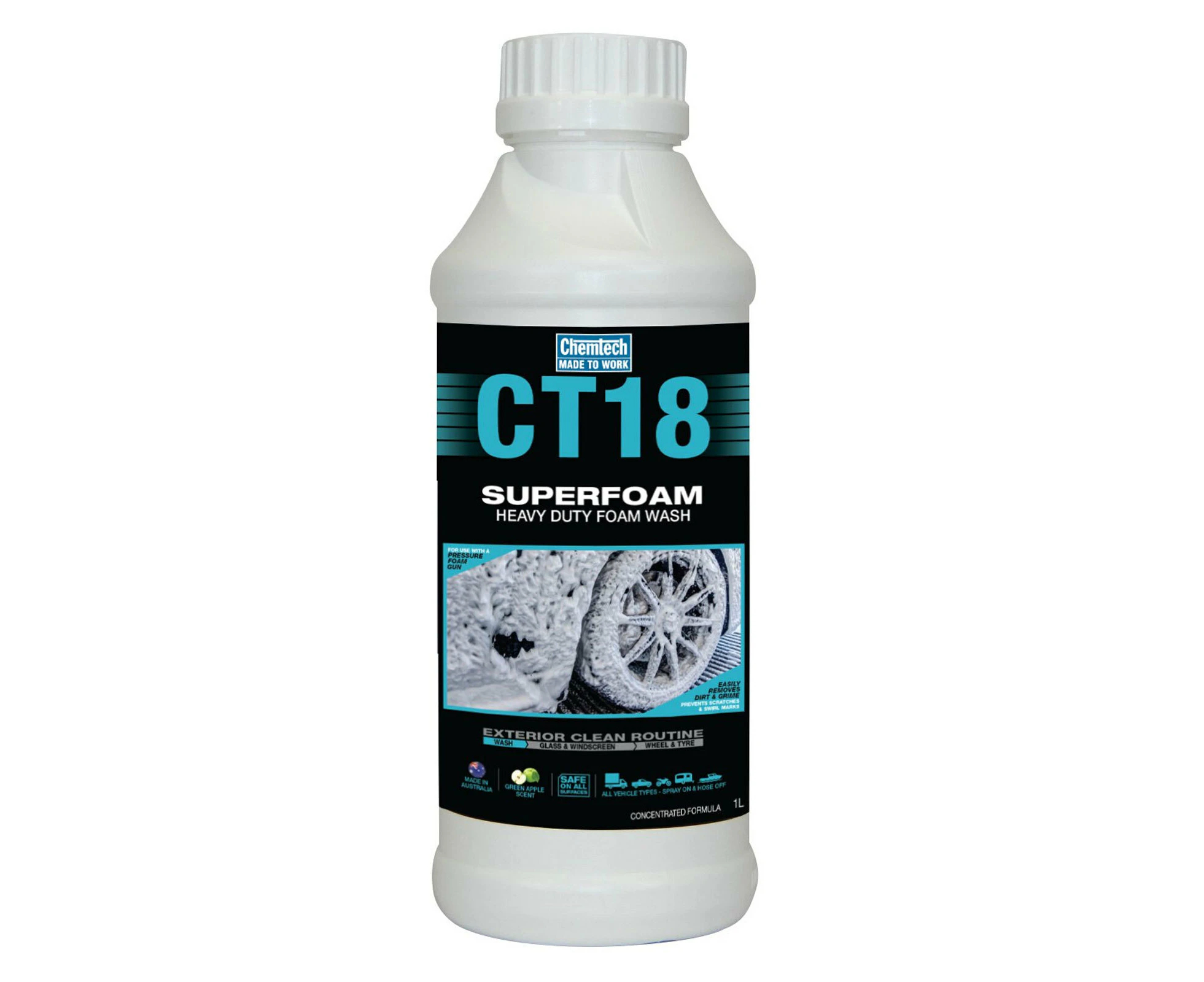 Chemtech 1L CT18 Superfoam Car Wash | CT18-SF1L