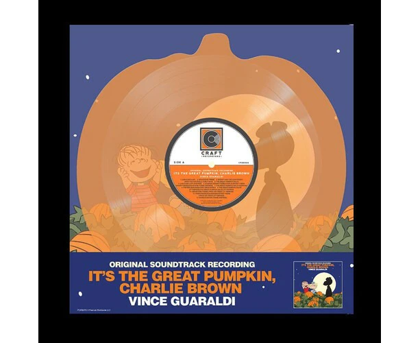 Vince Guaraldi - It's the Great Pumpkin, Charlie Brown (Original Soundtrack Recording)  [VINYL LP] Clear Vinyl, Orange USA import