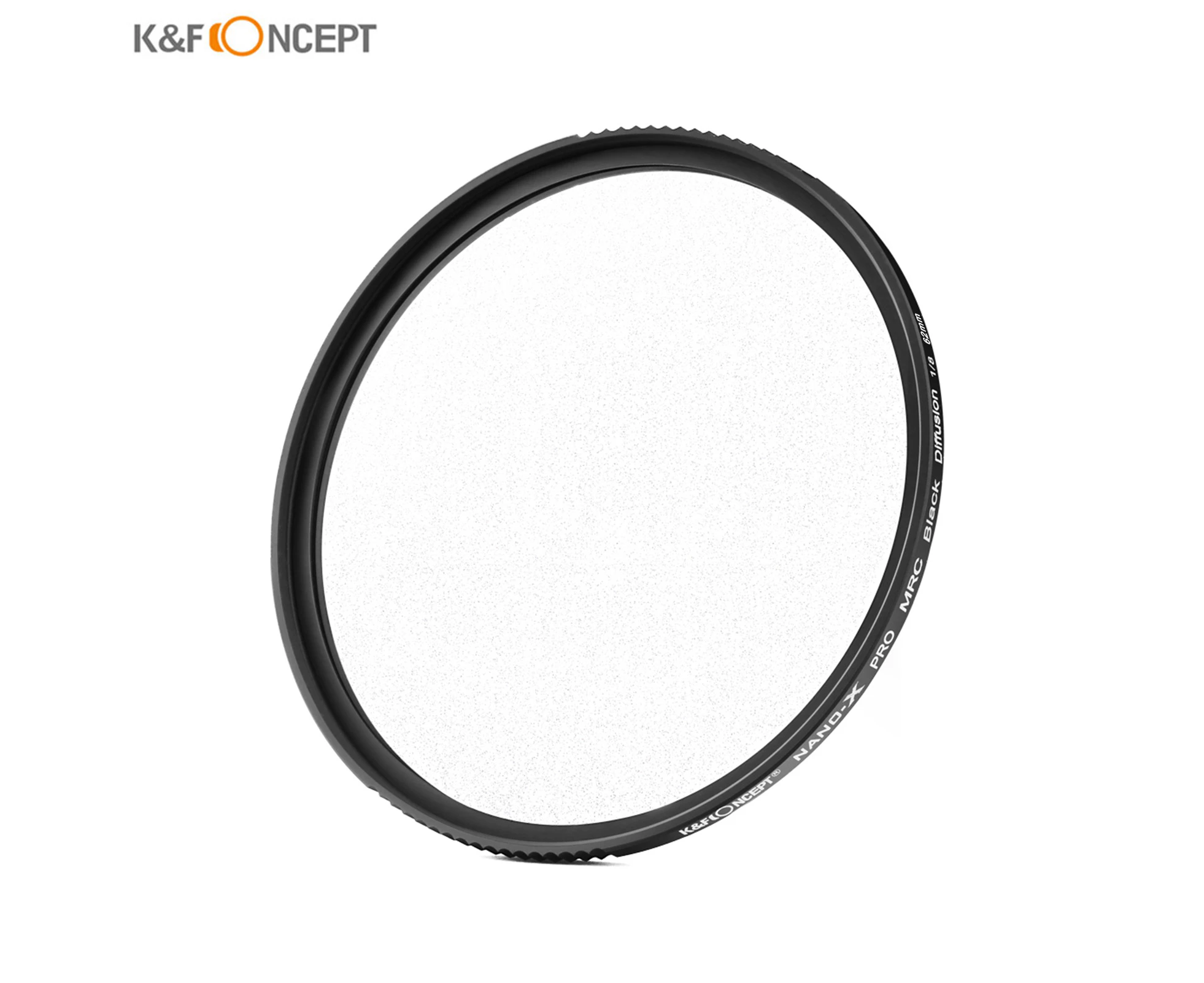 K&F CONCEPT Soft Focus Filter Diffusion Filter Lens Black Mist 1/8 with Waterproof Scratch-resistant for Camera Lens 62mm Diameter