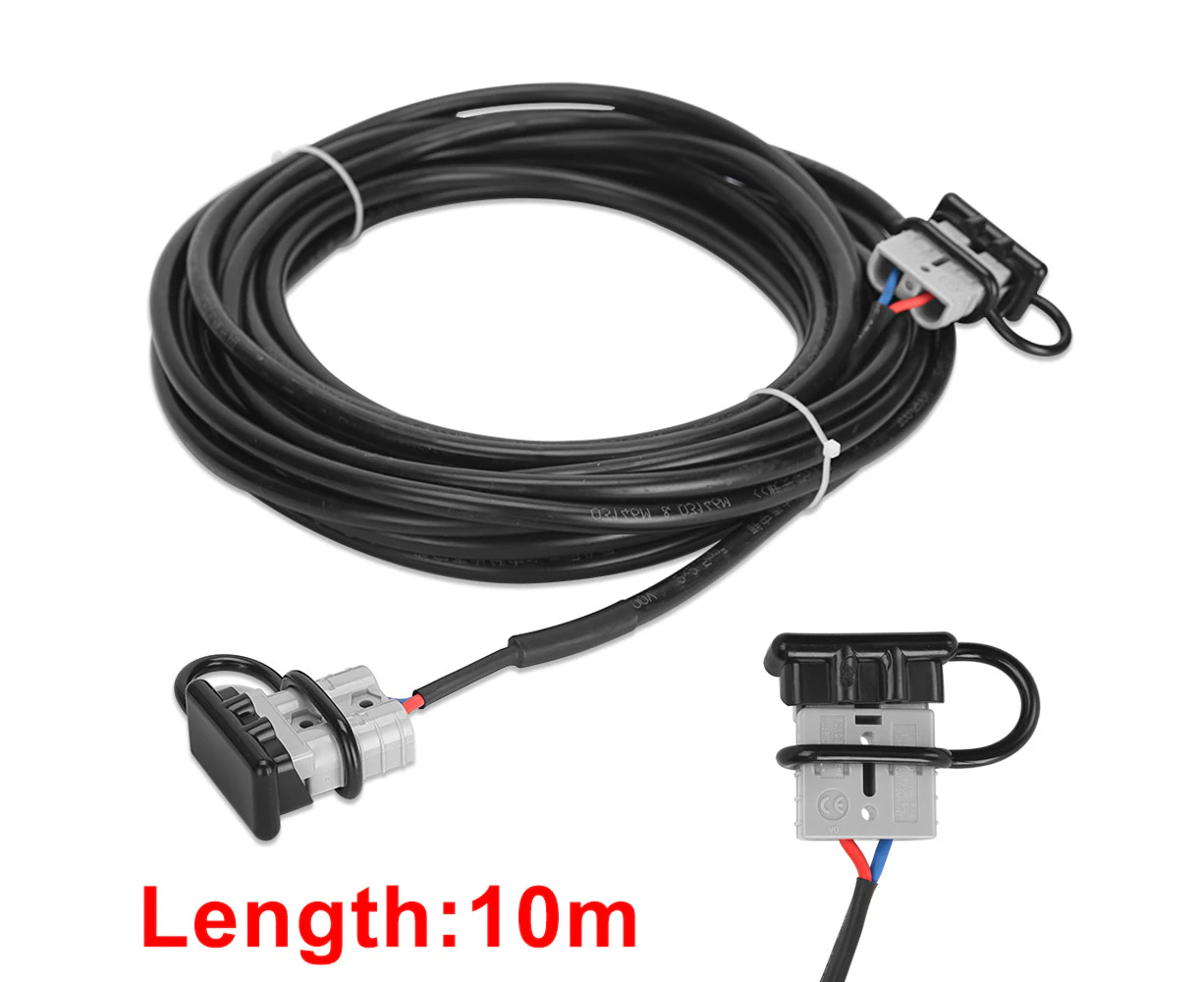 Ready to Use 10M 50 AMP Extension Lead Twin Core Automotive Cable For Anderson Style Plug