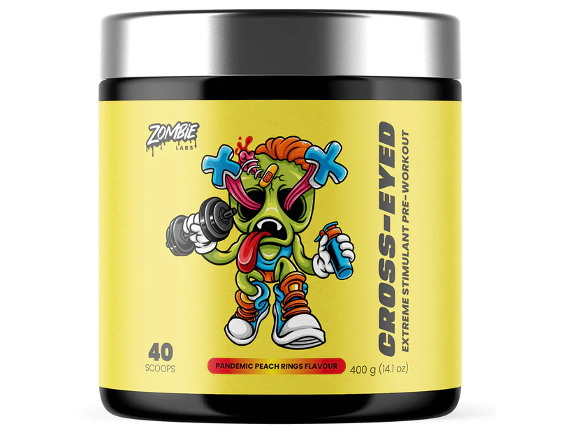 Zombie Labs Cross-Eyed | Extreme Pre-Workout - Peach Rings