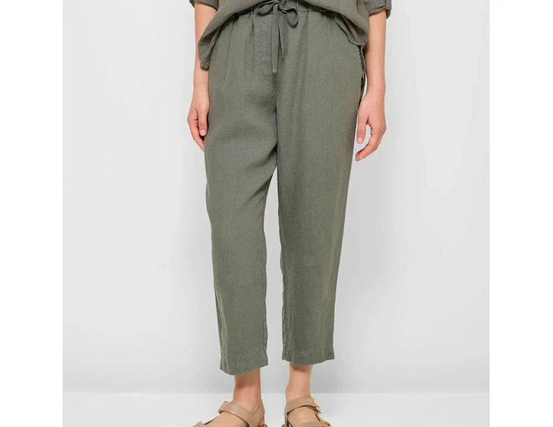 Target European Linen Tapered Pants