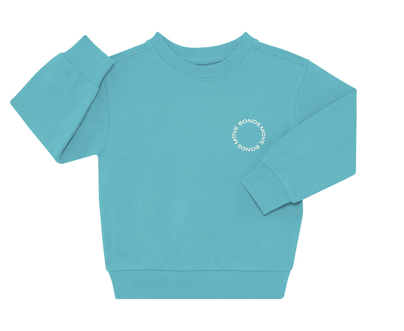 Bonds Toddler/Kids' Move Terry Pullover - Underwater Teal