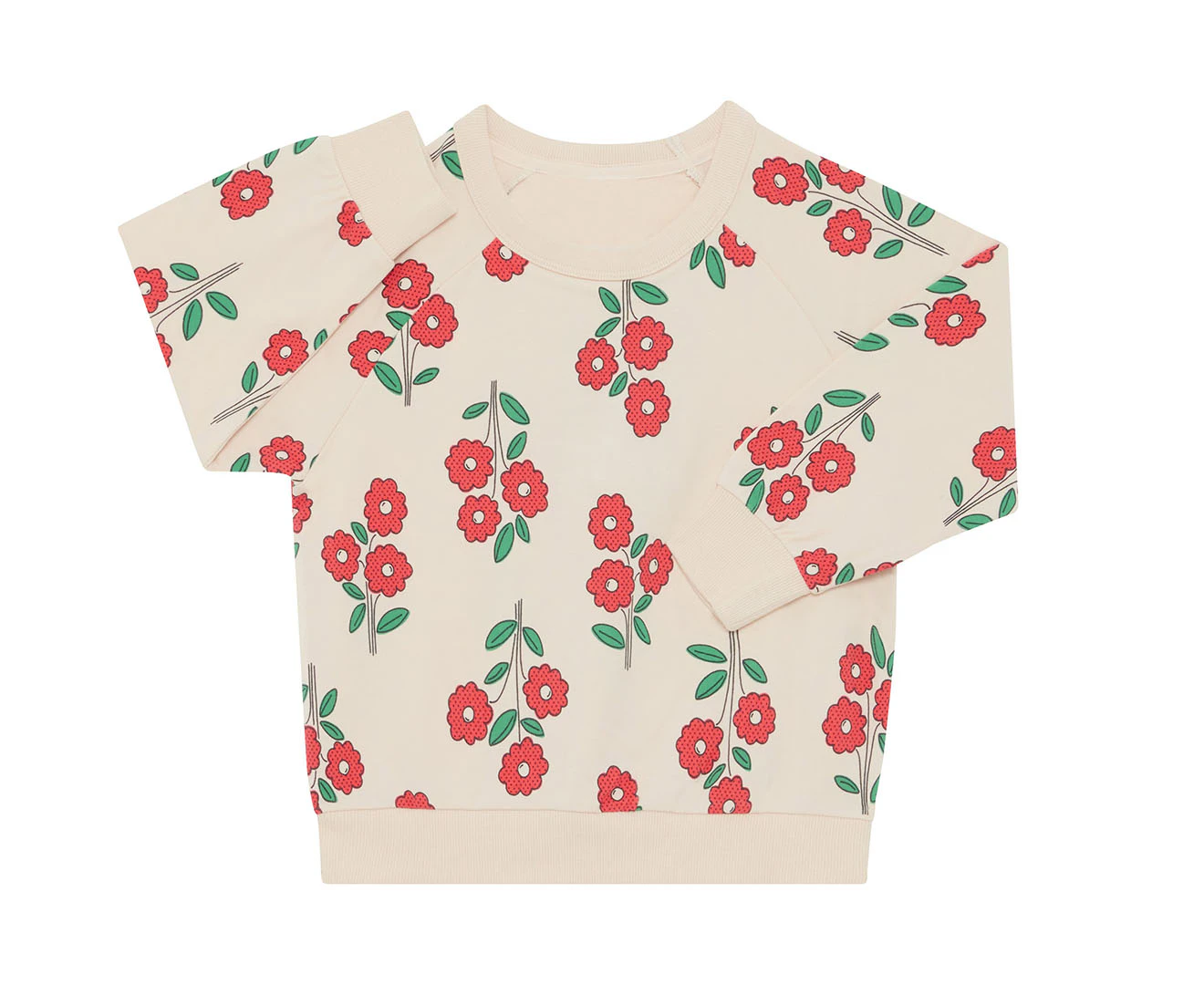 Bonds Toddler/Kids' Soft Threads Pullover - Garden Bouquet Poppy