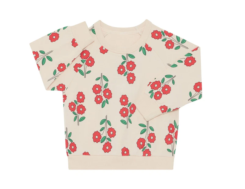 Bonds Toddler/Kids' Soft Threads Pullover - Garden Bouquet Poppy