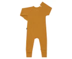 Bonds Baby/Toddler Wide Needle Rib Zippy Suit - Sweet Caramel