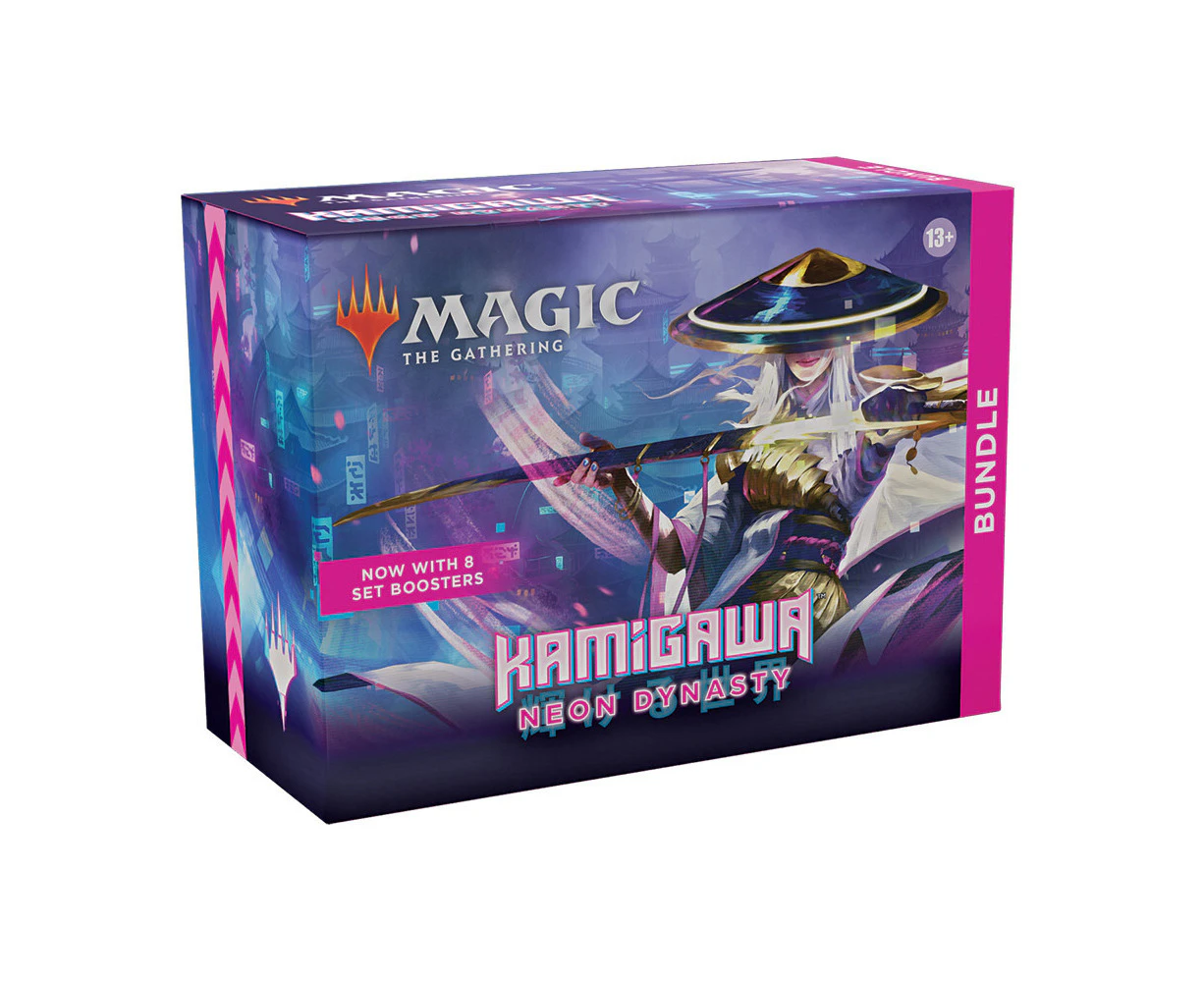 Magic the Gathering Kamigawa Neon Dynasty Bundle 8 Booster Card Deck Set 13y+