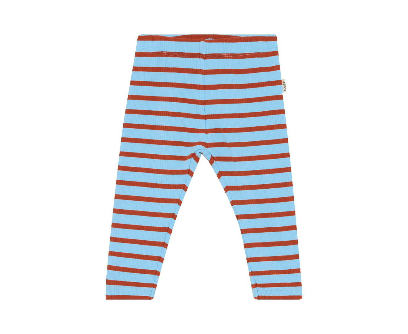 Bonds Baby Wide Needle Rib Legging - Airborne Blue/Pompeii