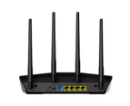 ASUS RT-AX57 AX3000 Dual Band WiFi 6 (802.11ax) Router, MU-MIMO, OFDMA, AiProtection Classic, AiMesh,ASUS Router APP