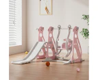 Bopeep Kids Slide Swing Basketball Ring Hoop Children Toddlers Play Toys Indoor