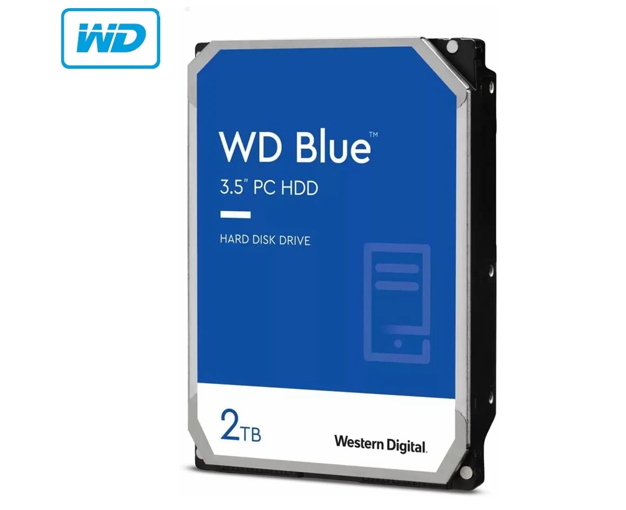 WD Blue Edition 2TB 3.5" Internal HDD SATA3 - 7200 RPM - For everyday computing [WD20EZBX]