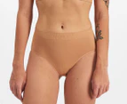 Bonds Women's Bases Seamless Boyleg Briefs - Blush Latte