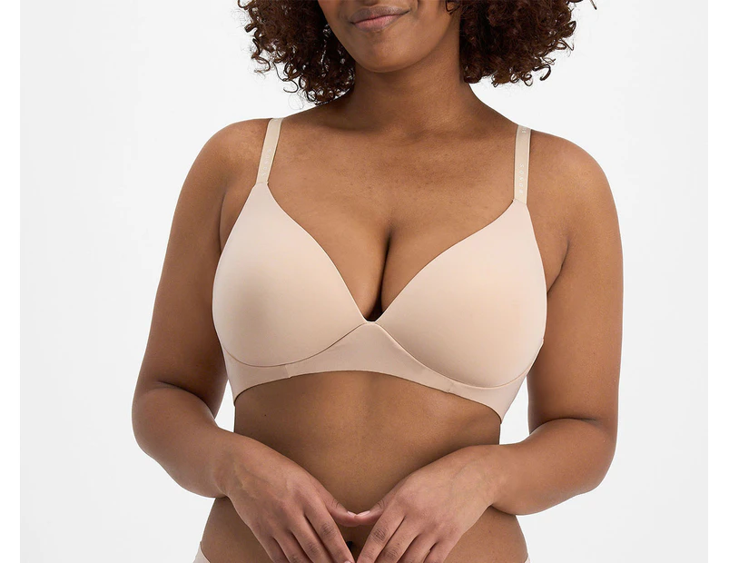 Bonds Women's Invisi Wirefree Bra - Base Blush