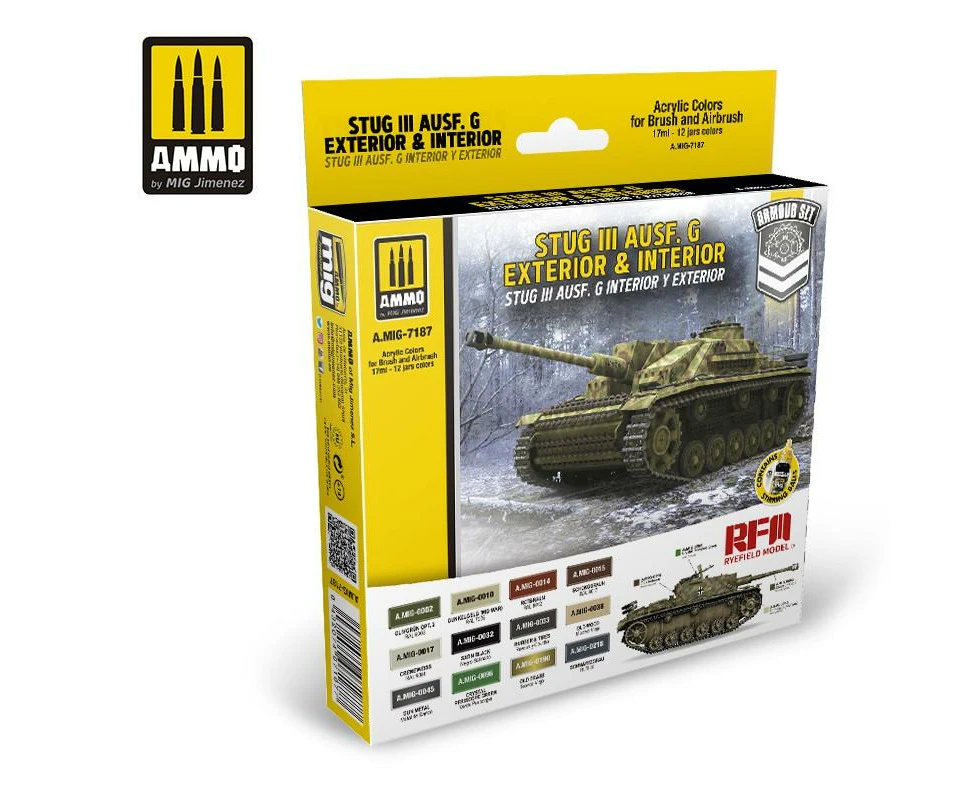 Ammo Stug III AUSF.G Exterior&Interior Set