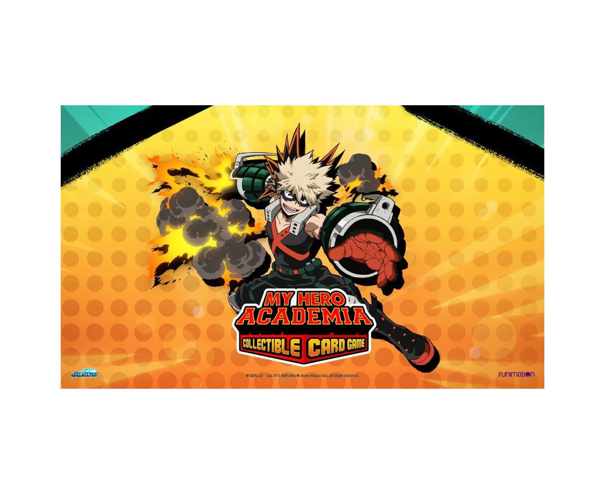 Jasco Games My Hero Academia CCG Playmat Game/Playing Battle Mat Katsuki Bakugo