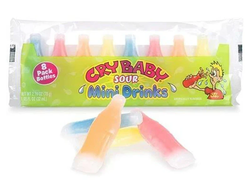 CRY BABY SOUR 8 PK BOTTLES 79g