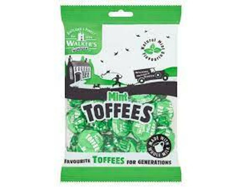 Walker's Mint Toffees 150g