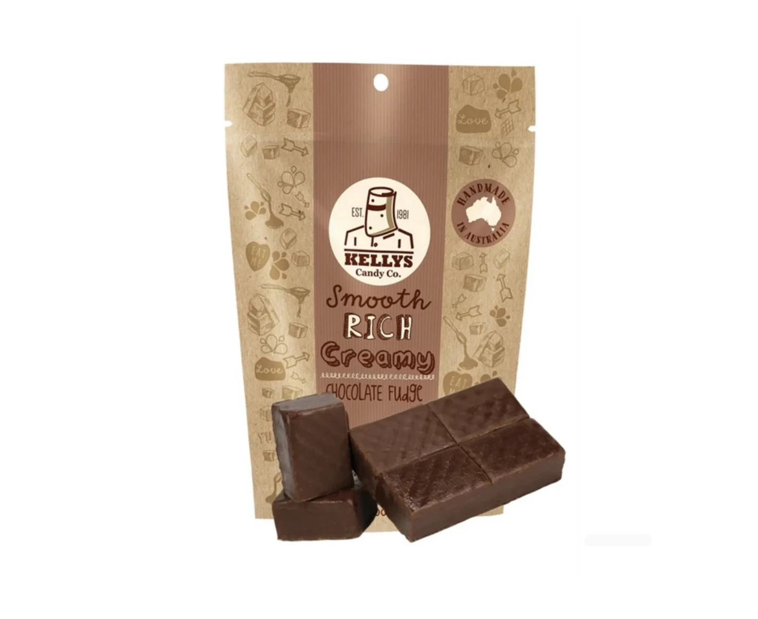 Kelly's Choc Fudge 200g