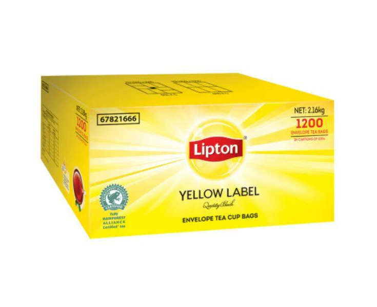 Lipton Tea Bags Yellow Label 1200