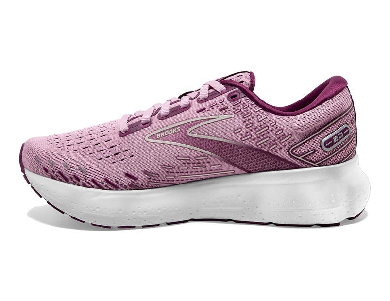 Brooks Women's Glycerin 20 Running Shoes - Mauve/Grape Wine/Grey