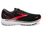 Brooks Men's Ghost 14 Running Shoes - Black/Red/White