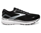 Brooks Women's Ghost 15 Wide Fit Running Shoes - Black/White