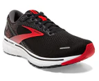 Brooks Men's Ghost 14 Running Shoes - Black/Red/White