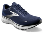 Brooks Men's Ghost 15 Running Shoes - Peacoat/Silver/White