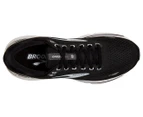 Brooks Women's Ghost 15 Wide Fit Running Shoes - Black/White