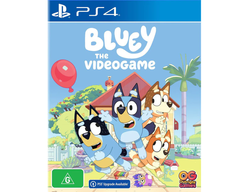 PS4 Bluey The Video Kids/Family Interactive Fun Multiplayer Play Adventure Game