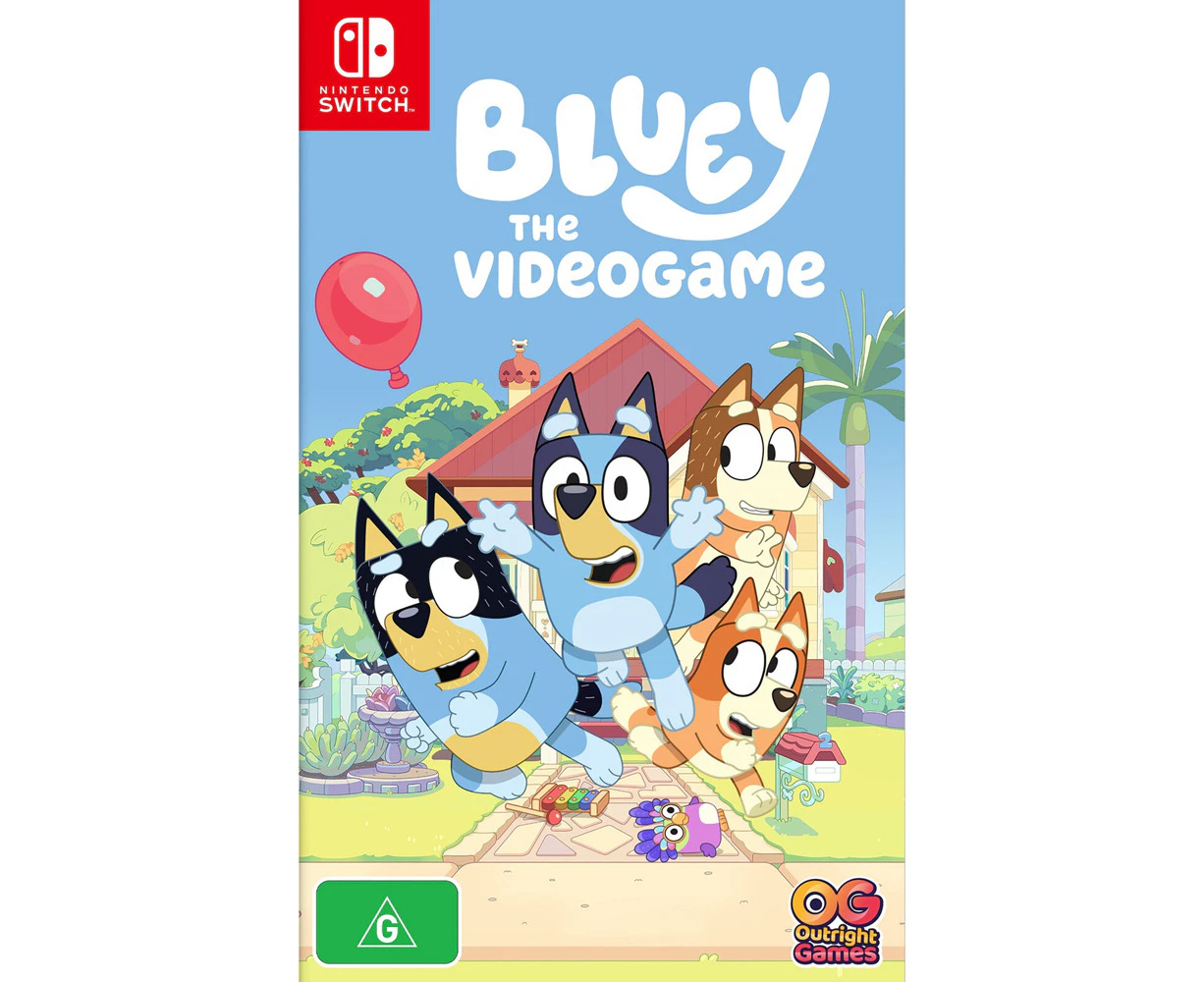 Nintendo Switch SWI Bluey OG Outright Kids Interactive Adventure Video Game