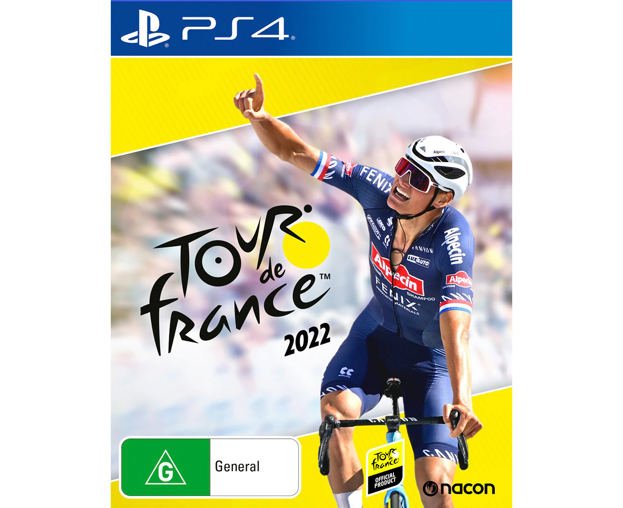 PS4 Tour de France 2022 Sports Console Tournament w/ Online Mode Video Game