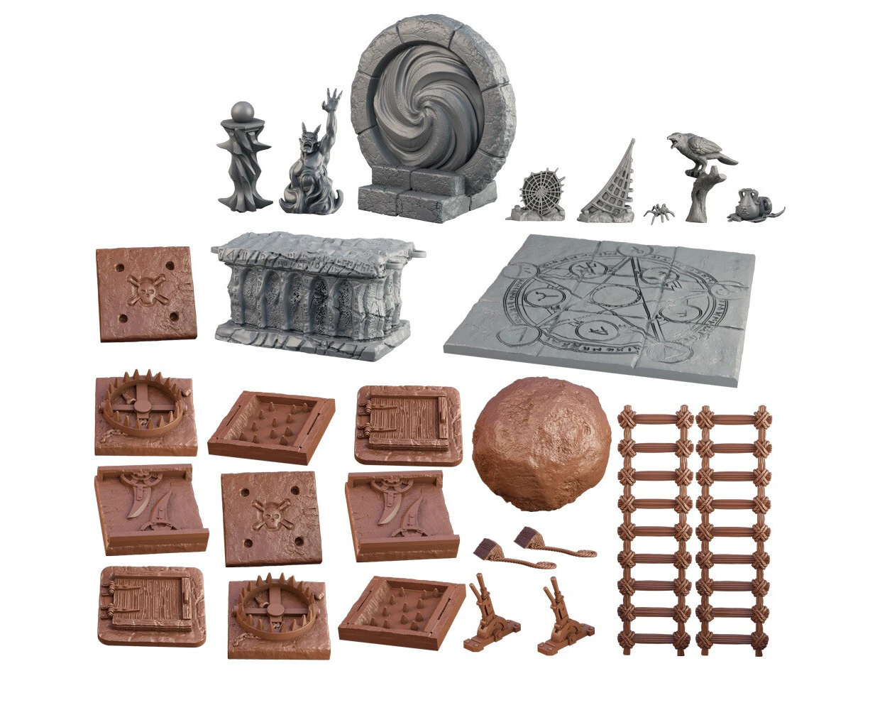 24pc Mantic Games Terrain Crate Dark Lord's Tower Scene TTRPG Game Accessory Set