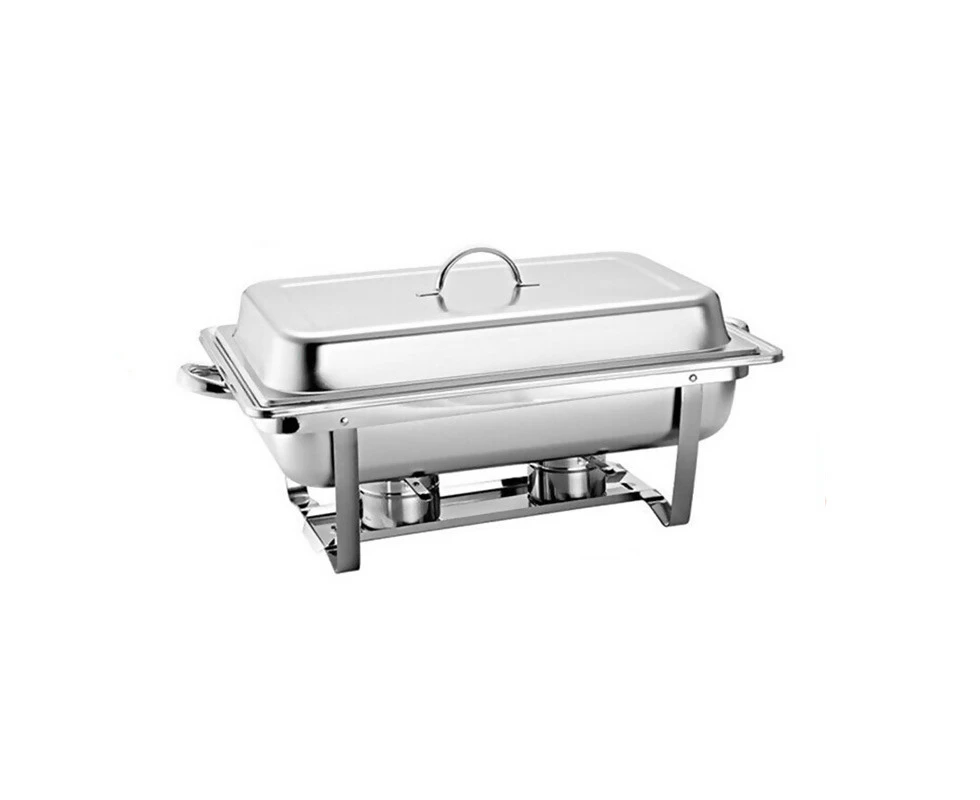 BJWD 9L Multi Stainless Steel Bain Marie Chafing Dishes Buffet Food Warmer Pan Heater