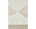 Newton Harlequin Beige Ivory Contemporary Rug - 4 Sizes