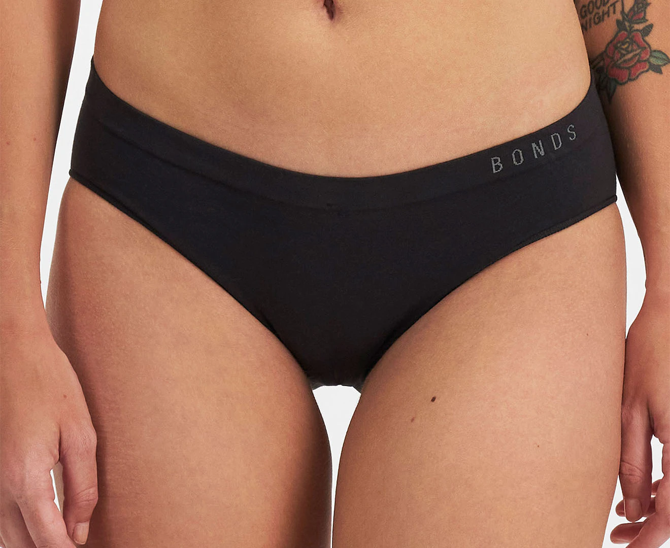 Bonds Women's Comfytails Seamless Bikini Briefs - Black