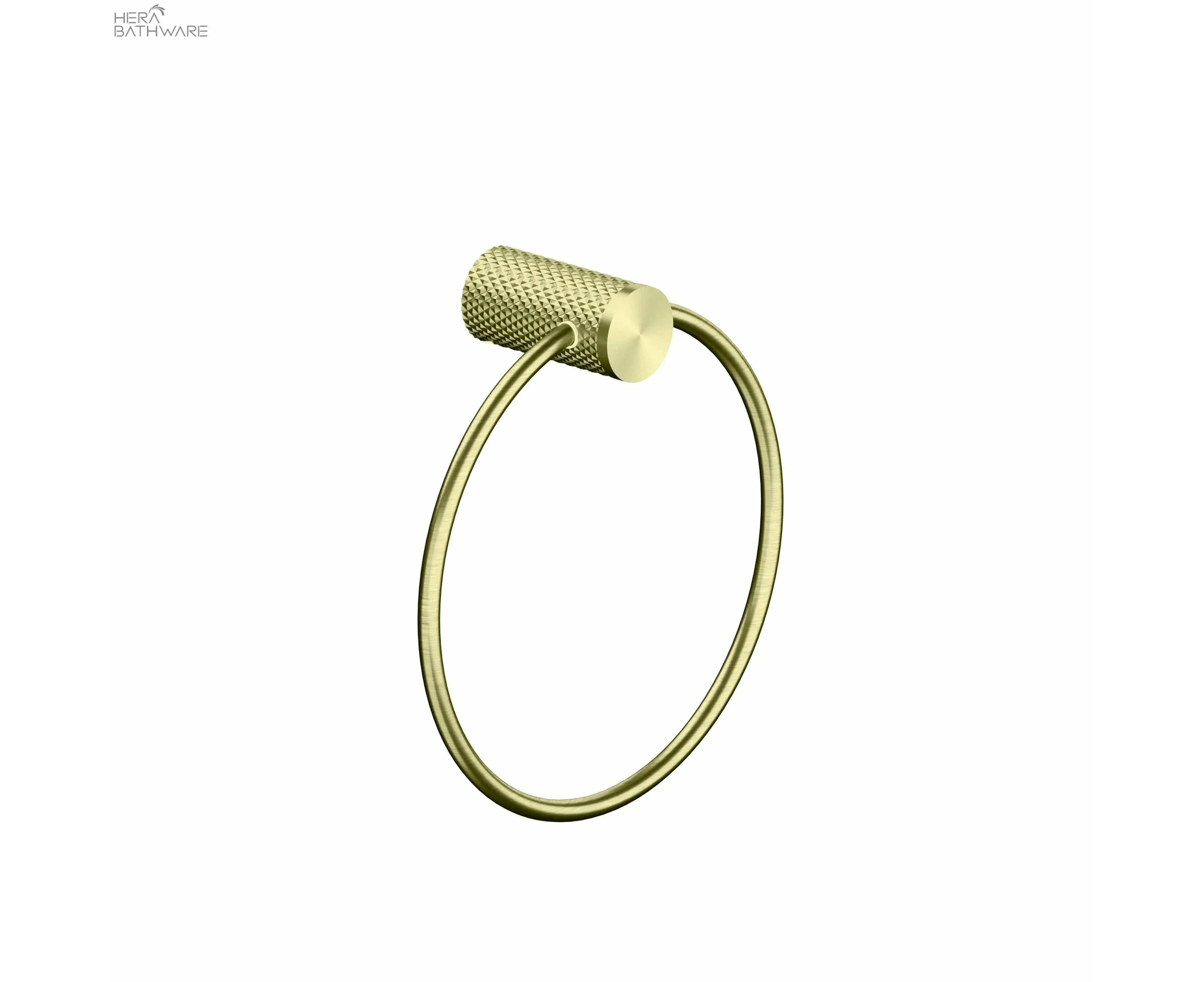 Opal Towel Ring - Brushed Gold