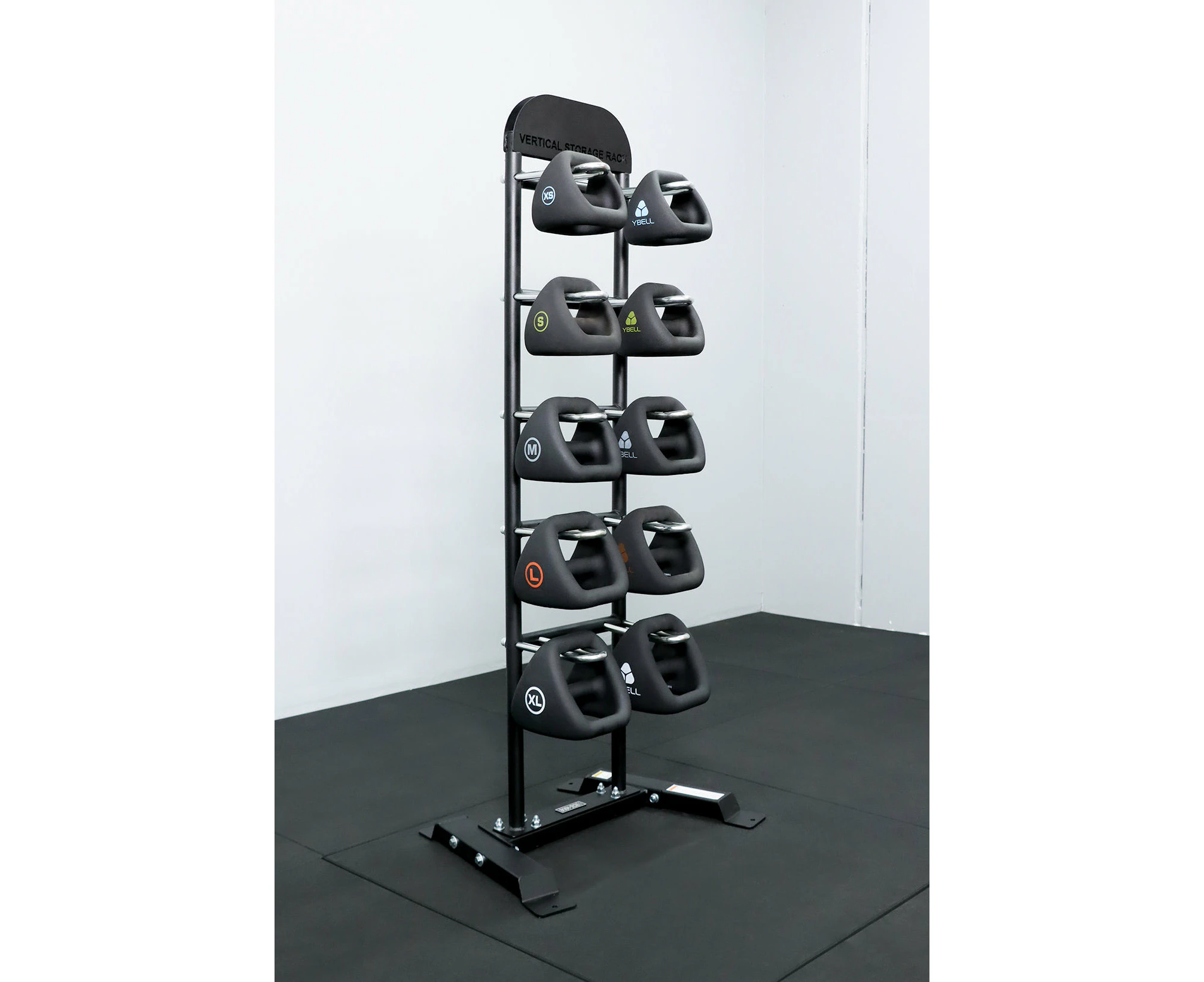 Body Iron Commercial Vertical Storage Rack (Compatible With Ybell's)