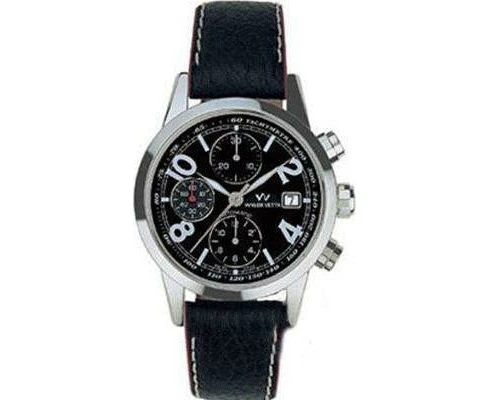 Wyler Vetta Men's Mod. 8116770381 Chronograph Watch Black