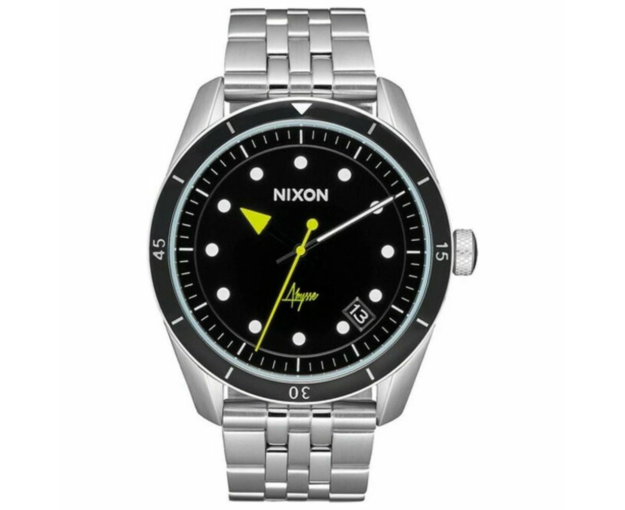 Elegance Enraptured: Ladies' Black & Silver Nixon A12372971 Watch (Ø 42 Mm)