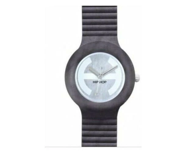 Hip Hop Mod. Melange Unisex Quartz Watch Model Melange, Water Resistant, Mineral Dial, Official Box Grey