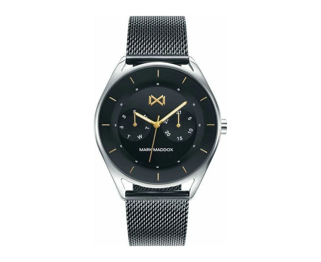 Mark Maddox Quartz Analog Multifunction Gent's Watch Mod. Hm7116 57, Black