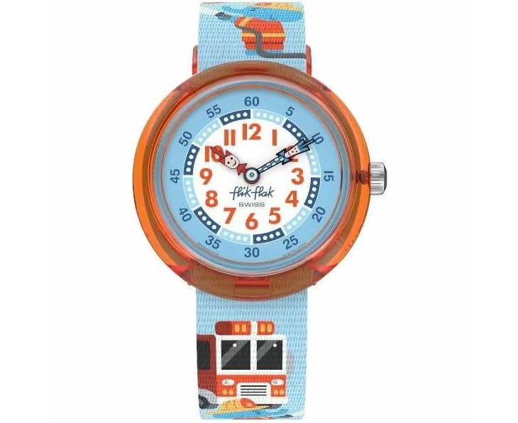 Flikflak Fire Stopper Children's Watch Mod. Fire Stopper Fbnp122 Unisex Red