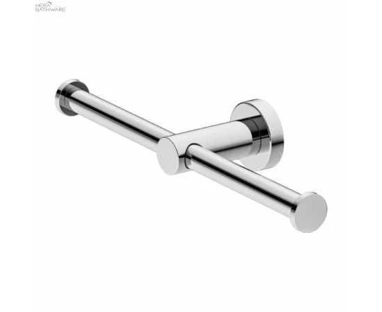 MECCA Double Toilet Roll Holders - Chrome